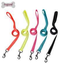 Neon reflektierende Nylon Hundehalsband Leine Großhandel Haustier Leine Hundeleine